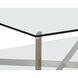 Xavier 43.25 X 43.25 inch Antique Brass Coffee Table